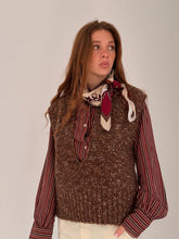 mamapapa v neck knitted vest