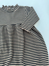 Striped cotton jumpsuit/all in one