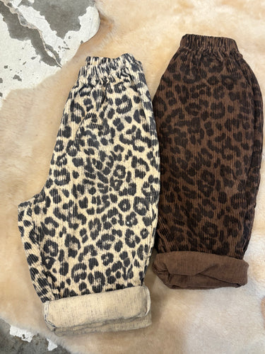 Kids Leopard pants