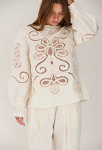 V de Vinster - Care lace blouse offwhite