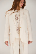 V de Vinster - Care lace blouse offwhite