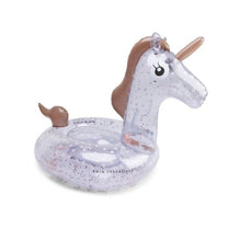 Unicorn Inflatable ride on daisy flowers