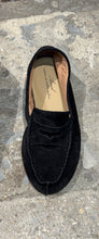 anniel - suede black mocassin