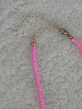 Bead Necklace with star or heart