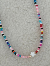 Bead Necklace with star or heart