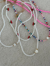 Bead Necklace with star or heart