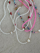 Bead Necklace with star or heart