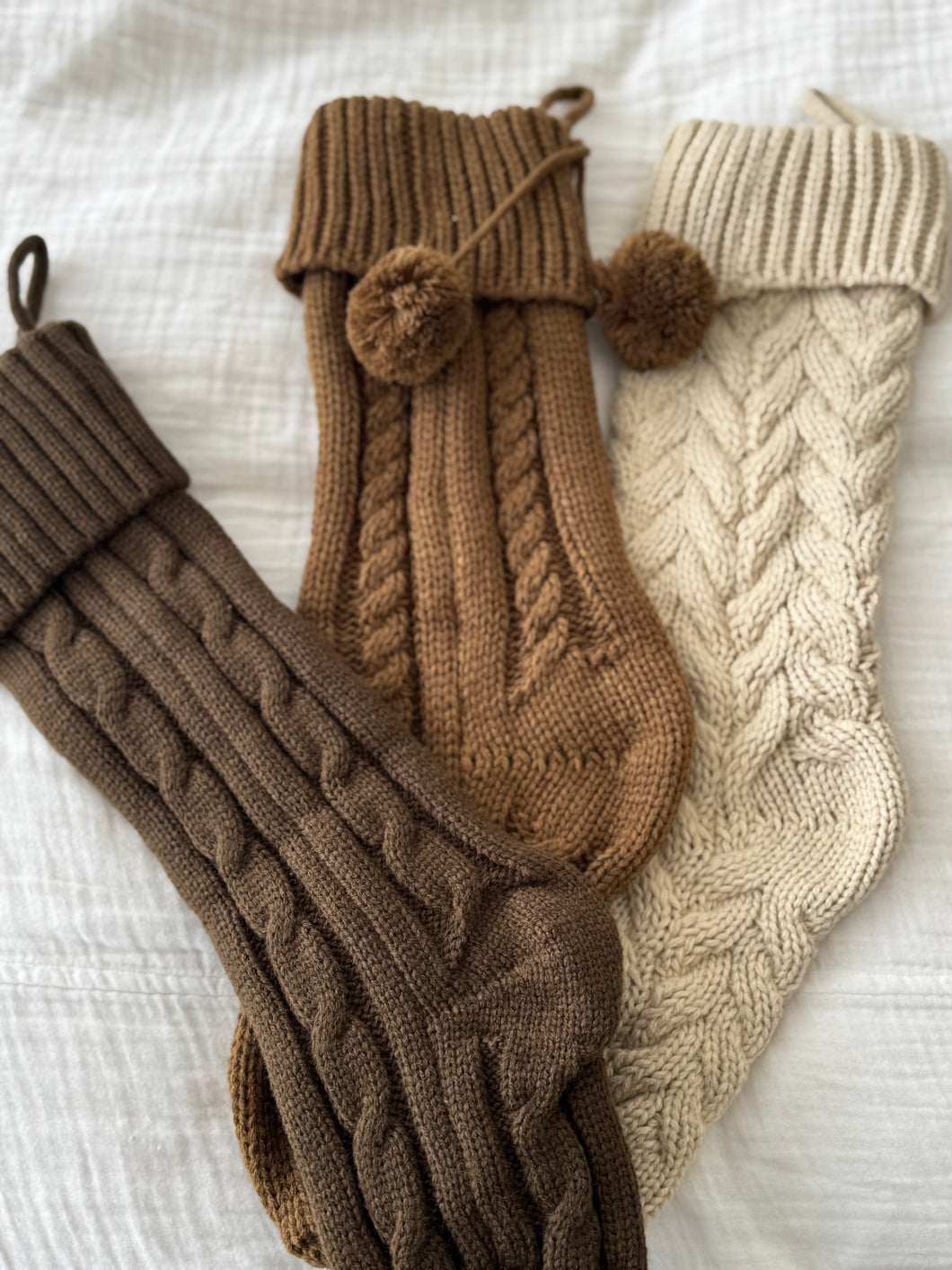 Christmas stocking knitted