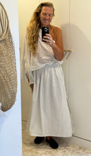 mamapapa - luna cotton stripe skirt