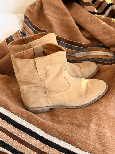 Isabel Marant suede beige boots