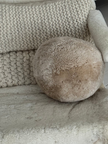 shearling sheepskin  ball 30cm