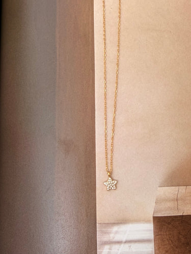 Star fine chain necklace or rings