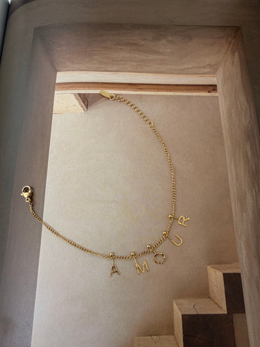 AMOUR chain necklace or bracelet