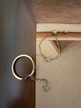 Star fine chain necklace or rings