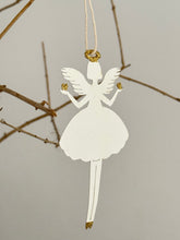 Paper Angel with glitter