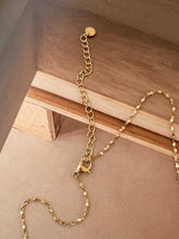 Locker long chain necklace