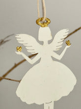 Paper Angel with glitter