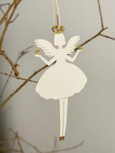 Paper Angel with glitter