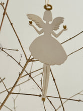 Paper Angel with glitter