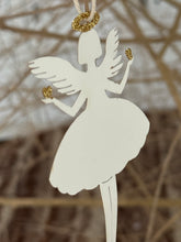 Paper Angel with glitter
