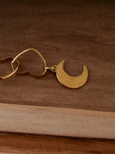 heart bracelet with moon detail