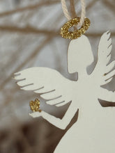Paper Angel with glitter