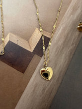 Heart fine chain necklace or bracelet