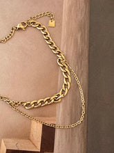 Double chain bracelet