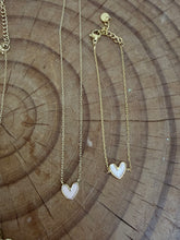 Heart chain necklace