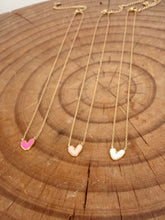Heart chain necklace
