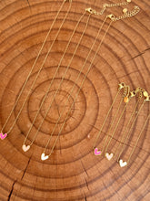 Heart chain necklace