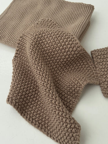 Denmark face Dish cloth Mynte soil knitted