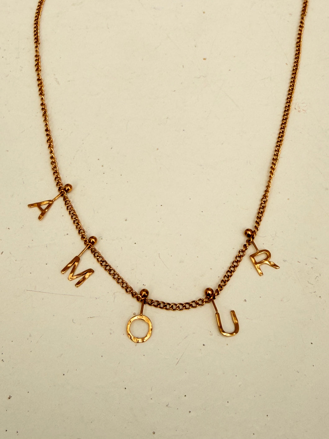 AMOUR chain necklace or bracelet