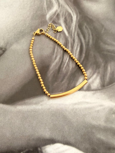 mini circle chain bracelet