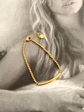 mini circle chain bracelet