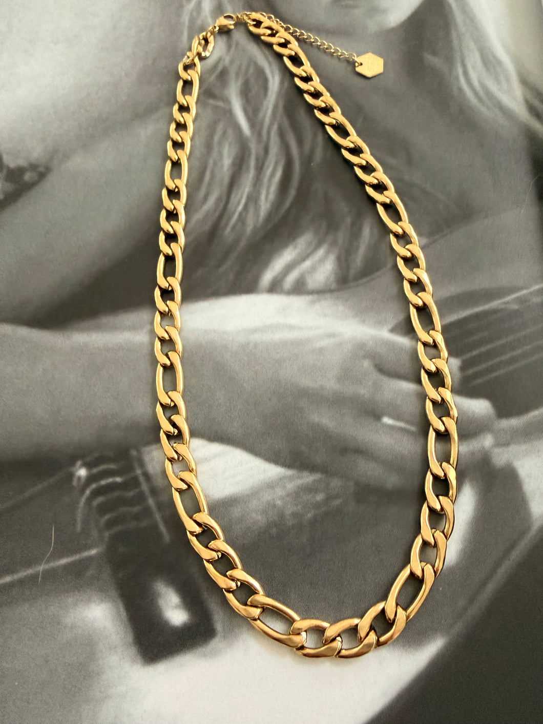 Thick chain  necklace