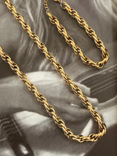 Thick twisted chain bracelet / necklace
