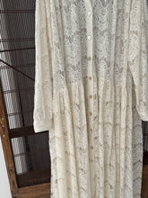Mmamapapa - sheer lace aimee long dress