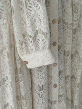 Mmamapapa - sheer lace aimee long dress