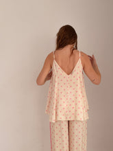 mamapapa - Llama polka dots flowy singlet top