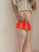 stripes clutch