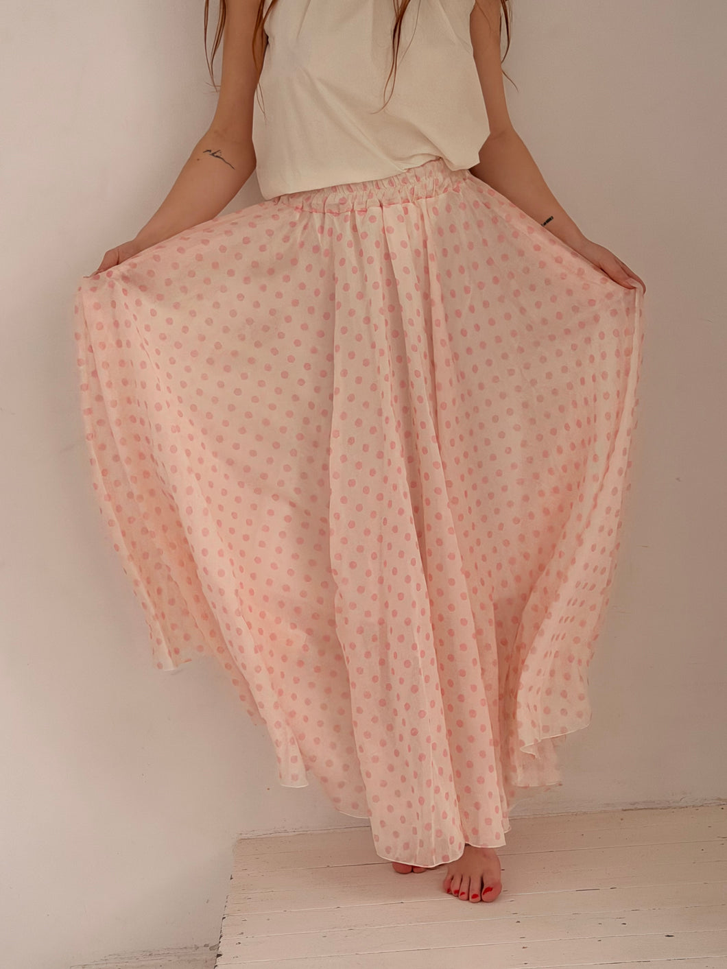 mamapapa - Husky polka dot skirt