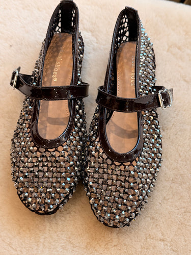 Sparkle chocolate Ballet flat