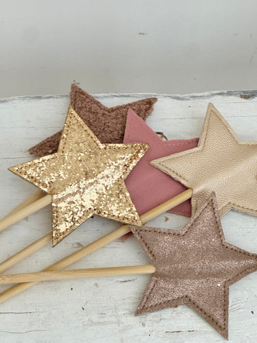 Heart and star Wands