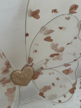 wings gold heart