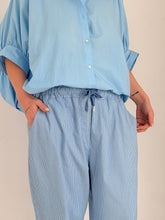 mamapapa - Pepa stripes bleu pants