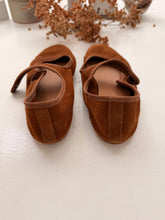 Suede camel  ballet