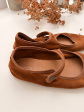 Suede camel  ballet