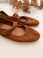 Suede camel  ballet