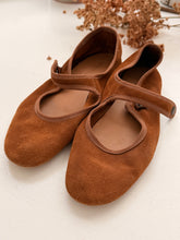 Suede camel  ballet